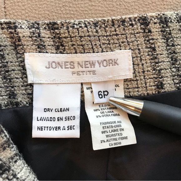 ♻️Reposted Jones New York tweed wool pencil skirt in excellent condition - Picture 7 of 9